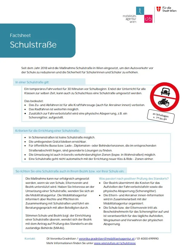 Schulstraße Fuchsröhrenstraße – Dokumentation 3